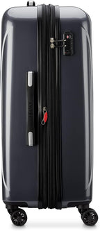 Helium Aero Hardside Expandable Luggage with Spinner Wheels, Titanium, Checked-Medium 25 Inch