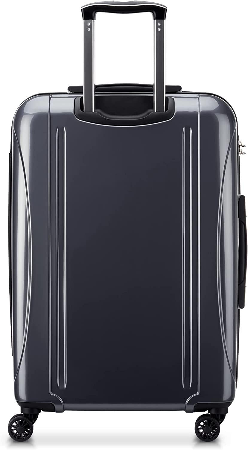 Helium Aero Hardside Expandable Luggage with Spinner Wheels, Titanium, Checked-Medium 25 Inch
