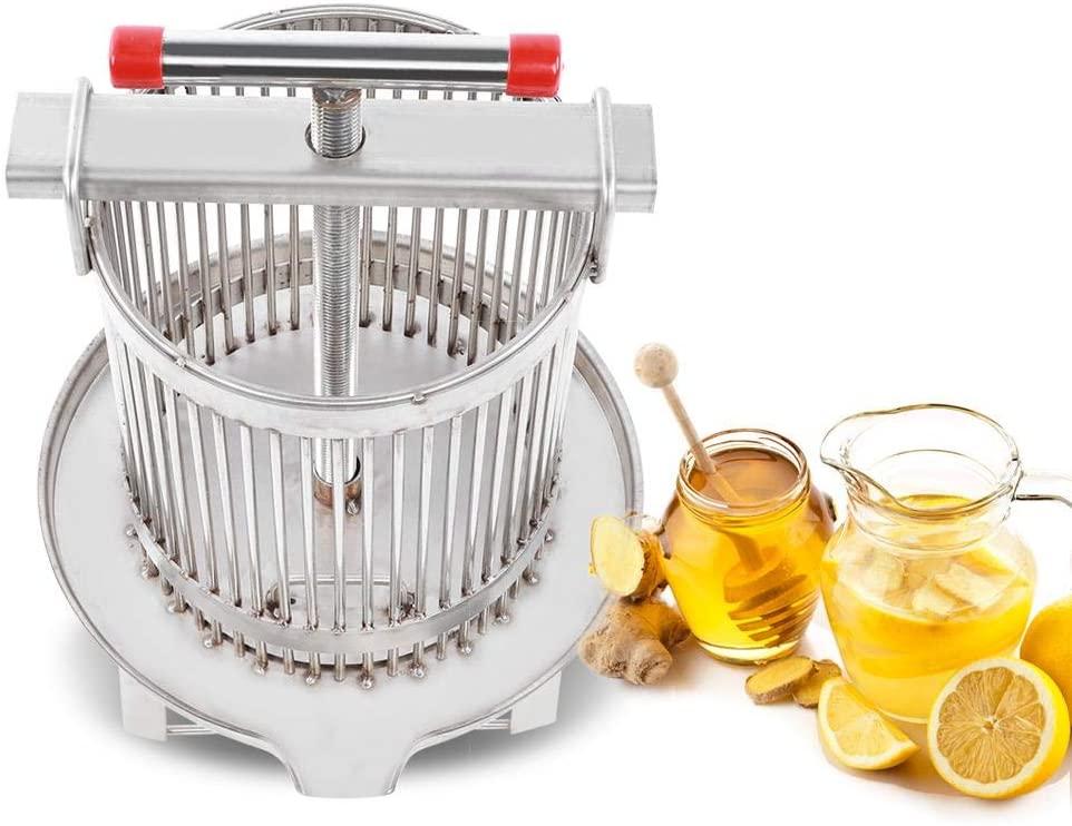 household manual honey presser, stainless steel wax presser beekeeping tool multifunctional beekeeping supplies beekeeping equipment
