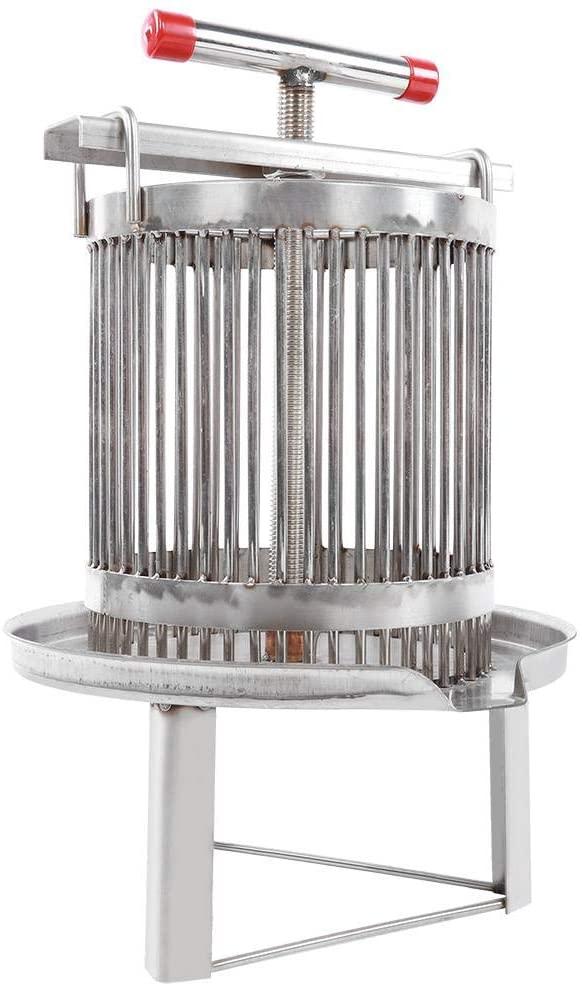 household manual honey presser, stainless steel wax presser beekeeping tool multifunctional beekeeping supplies beekeeping equipment