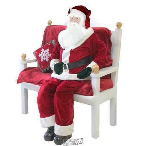 Northlight-6' Red Life Size Santa Claus 40 lb. Easy Assembly Indoor Use