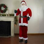 Northlight-6' Red Life Size Santa Claus 40 lb. Easy Assembly Indoor Use