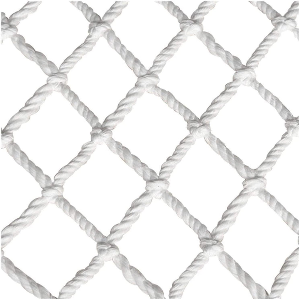 Children Protective Netting Anti-cat Net Climbing Protection Net Outdoor Safe Netting Park Climbing Development Training Rope Net Stairs Balcony Nets Diameter 8cm6mm Stairs Safety +++ (Size : 2x4m)