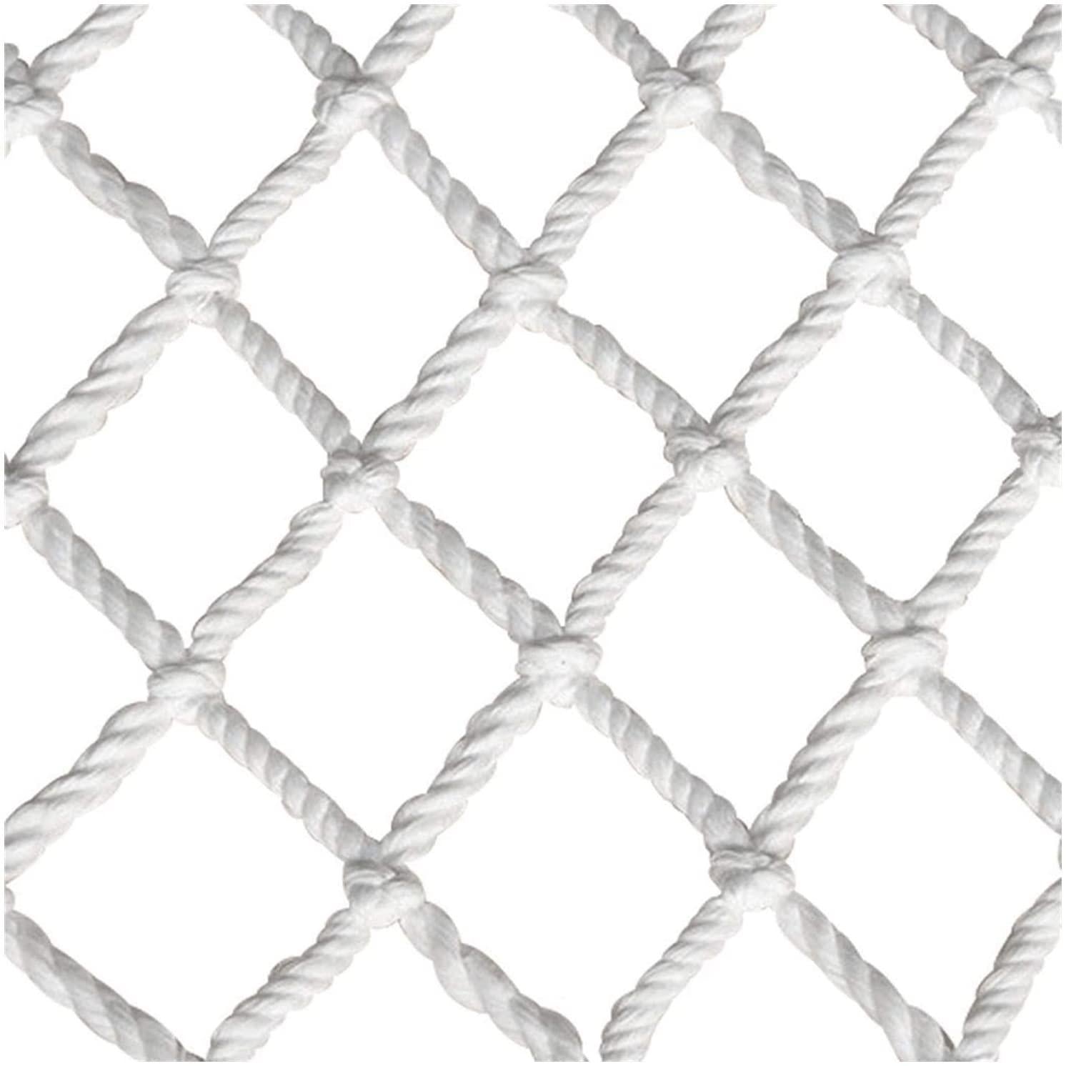 Children Protective Netting Anti-cat Net Climbing Protection Net Outdoor Safe Netting Park Climbing Development Training Rope Net Stairs Balcony Nets Diameter 8cm6mm Stairs Safety +++ (Size : 2x4m)