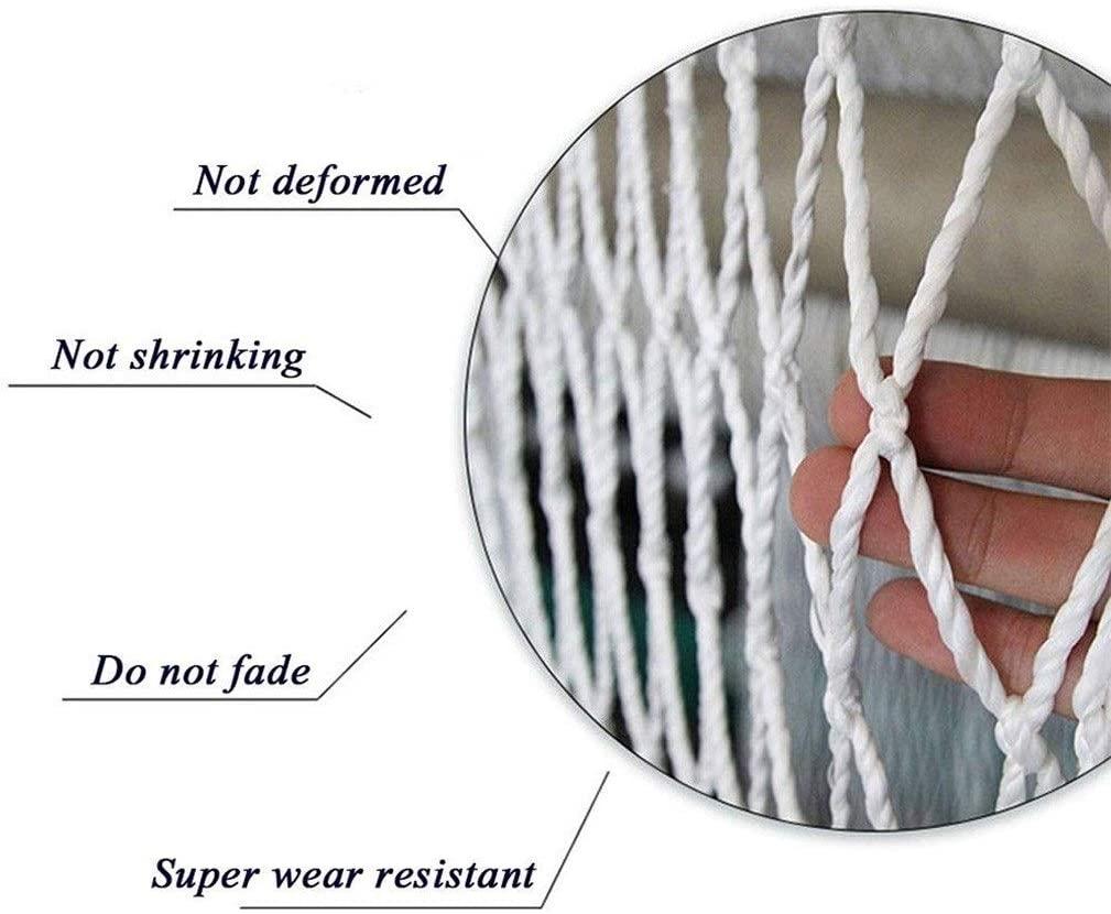 Children Protective Netting Anti-cat Net Climbing Protection Net Outdoor Safe Netting Park Climbing Development Training Rope Net Stairs Balcony Nets Diameter 8cm6mm Stairs Safety +++ (Size : 2x4m)
