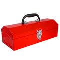 14" Metal Tool Box with Carry Handle for hold Common Tools | Easy to Carry, Nicely Finished and Sturdy Paint, Against Dents, Can hold Common Small Tools Such as Pliers, Hammers