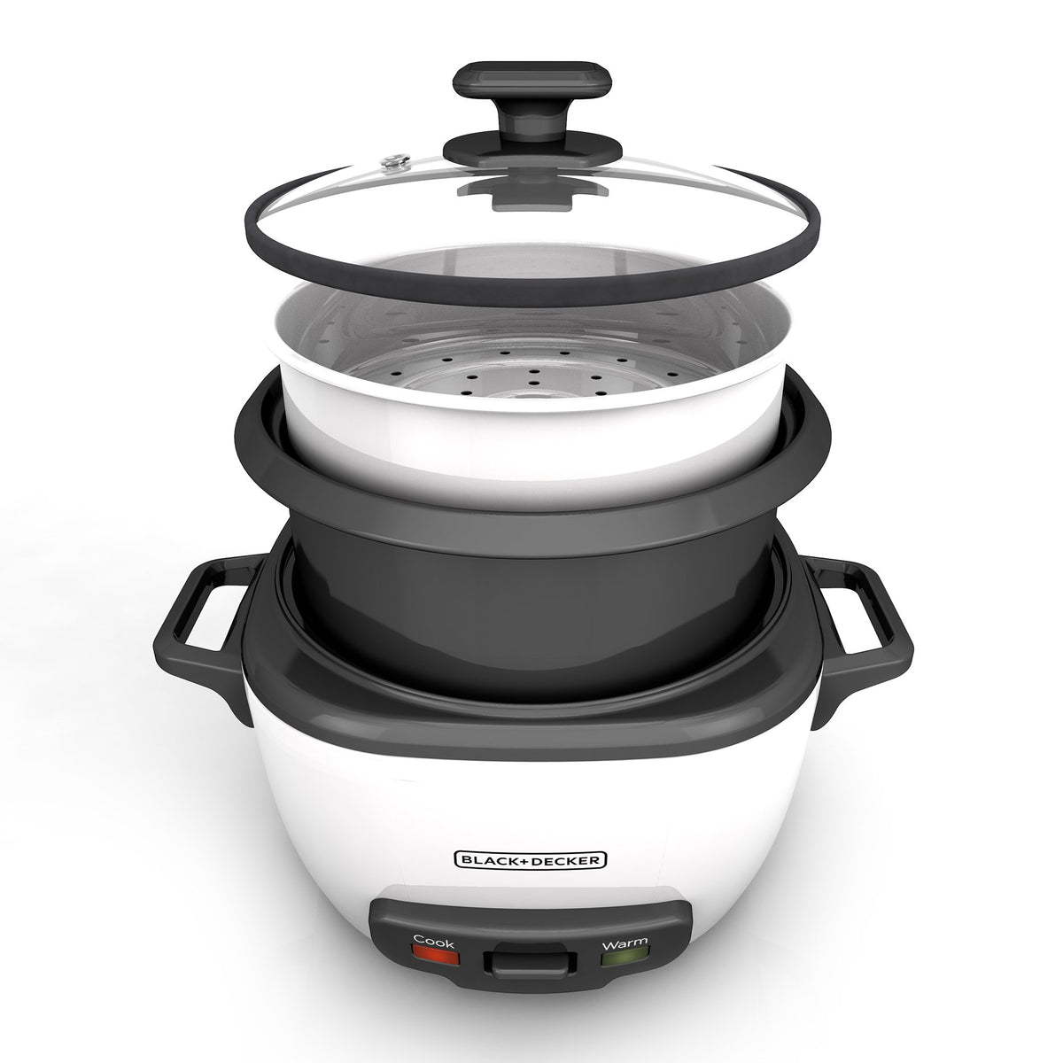 14-Cup Rice Cooker, White