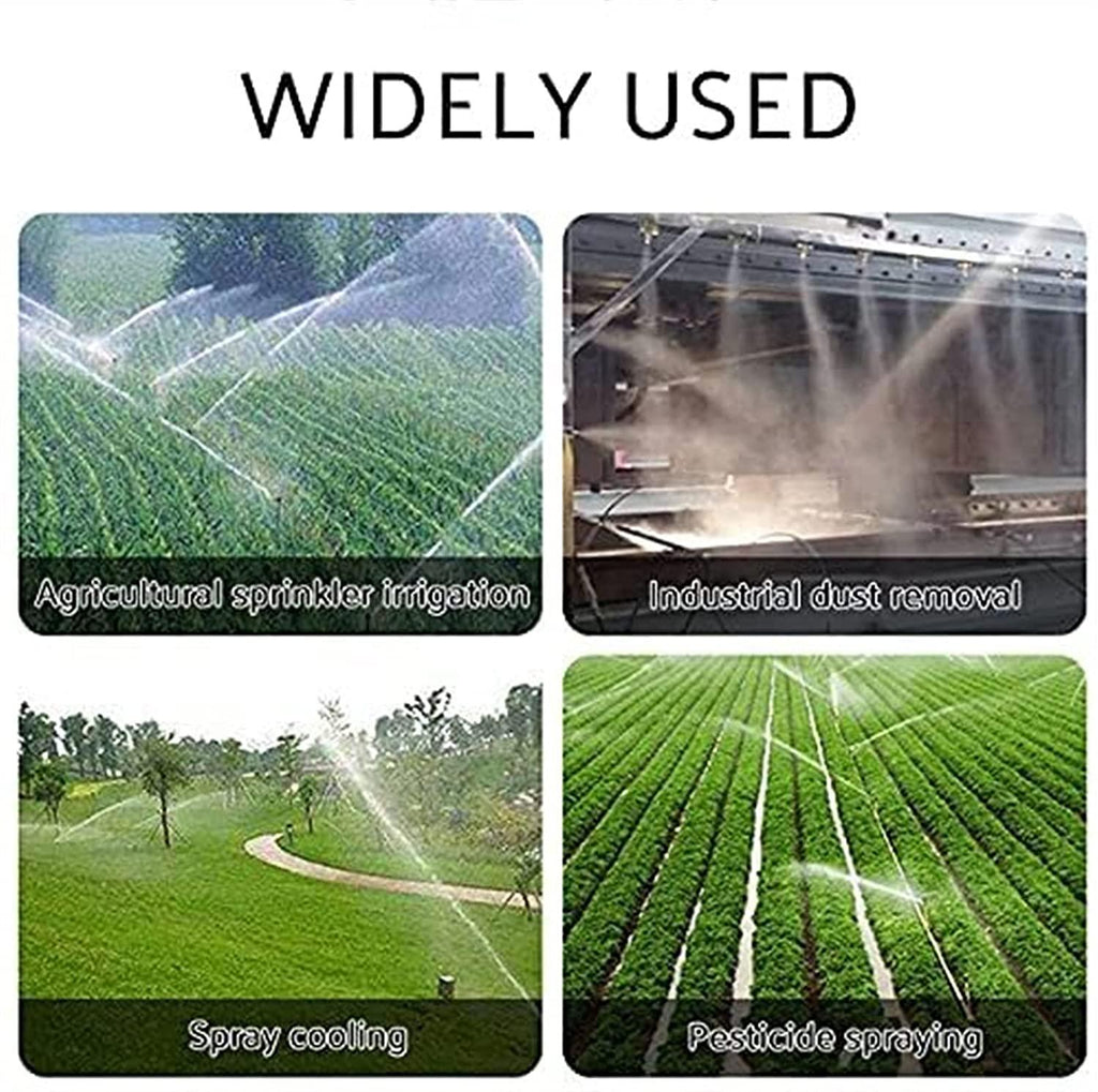 BaiHQF Automatic Rocker Spray Gun, Rotary Lawn Sprinkler, Working Pressure: 3~8 Kg, 20~50M Reach, Easy to Install, for Watering Plants or Lawns