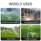 BaiHQF Automatic Rocker Spray Gun, Rotary Lawn Sprinkler, Working Pressure: 3~8 Kg, 20~50M Reach, Easy to Install, for Watering Plants or Lawns
