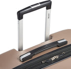 Jessica Hardside Expandable Luggage with Spinner Wheels (Rose Gold, Carry-On 21-Inch)