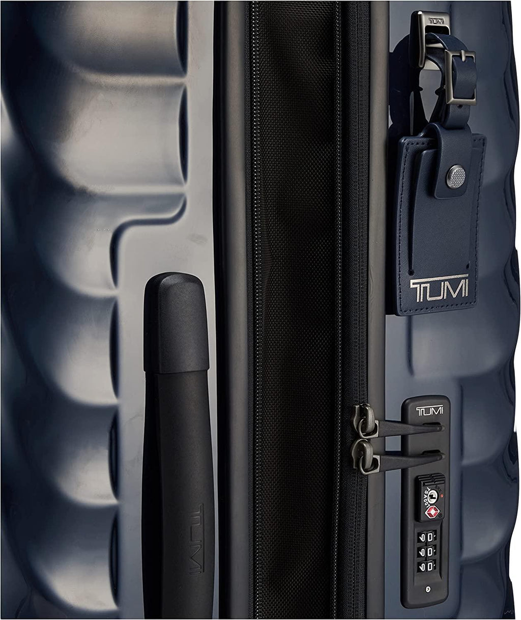 19 Degree Polycarbonate Short Trip Expandable 4 Wheel Packing Case Navy One Size