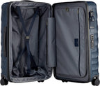 19 Degree Polycarbonate Short Trip Expandable 4 Wheel Packing Case Navy One Size