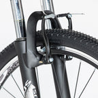 26" Mountain Bike 17" Frame with Front Suspension Fork Lightweight 27 Speed for Unisex Adult Junior