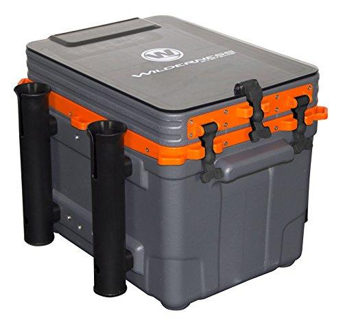 Wilderness Systems Kayak Crate | 4 Rod Holders | Kayak Tackle Storage | Fits Most Kayaks