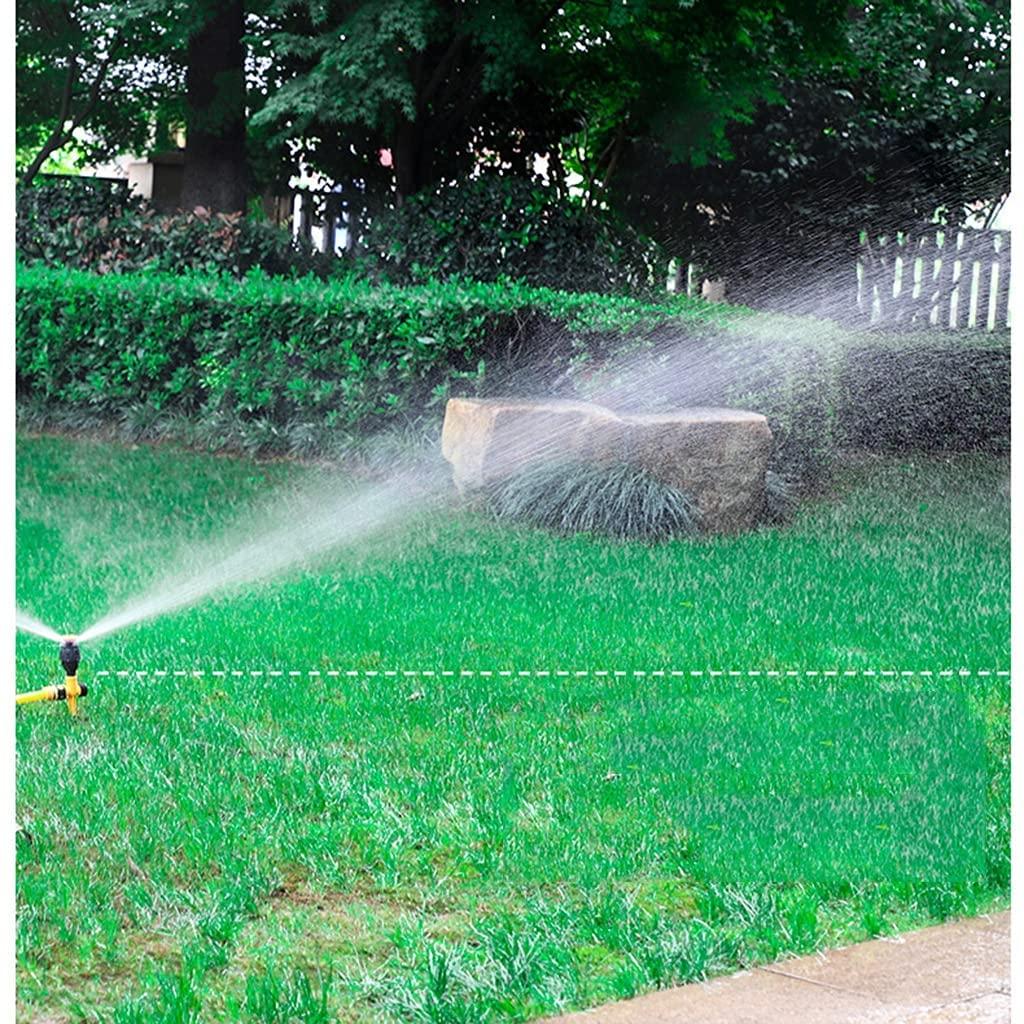 BBGS Ground Plug Garden Sprinkler with Tube, Automatic Lawn Water Sprinkler 360° Rotating Adjustable Lawn Sprinkler System for Lawn Grass Irrigation (Size : 30m)