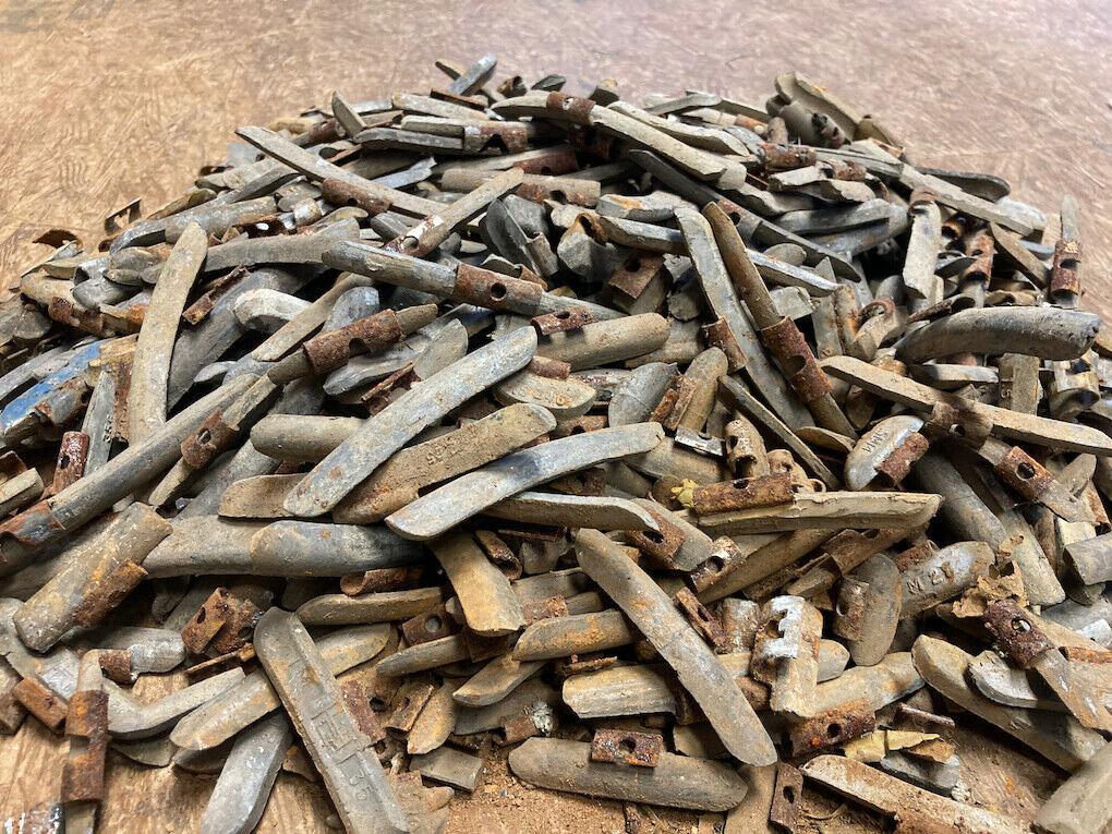 LOT of 56lbs - Clip On Tire Wheel Weights Lead - Zinc - Reuse - Scrap - Car Auto