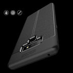 Phone Case - Luxury Litchi Leather Soft Silicon Anti-knock Cover For Samsung Note 9/8 S9 S8/Plus