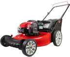 Gas Mower 140 cc Walk Behind Push with 2-in-1 cutting TriAction Cutting System