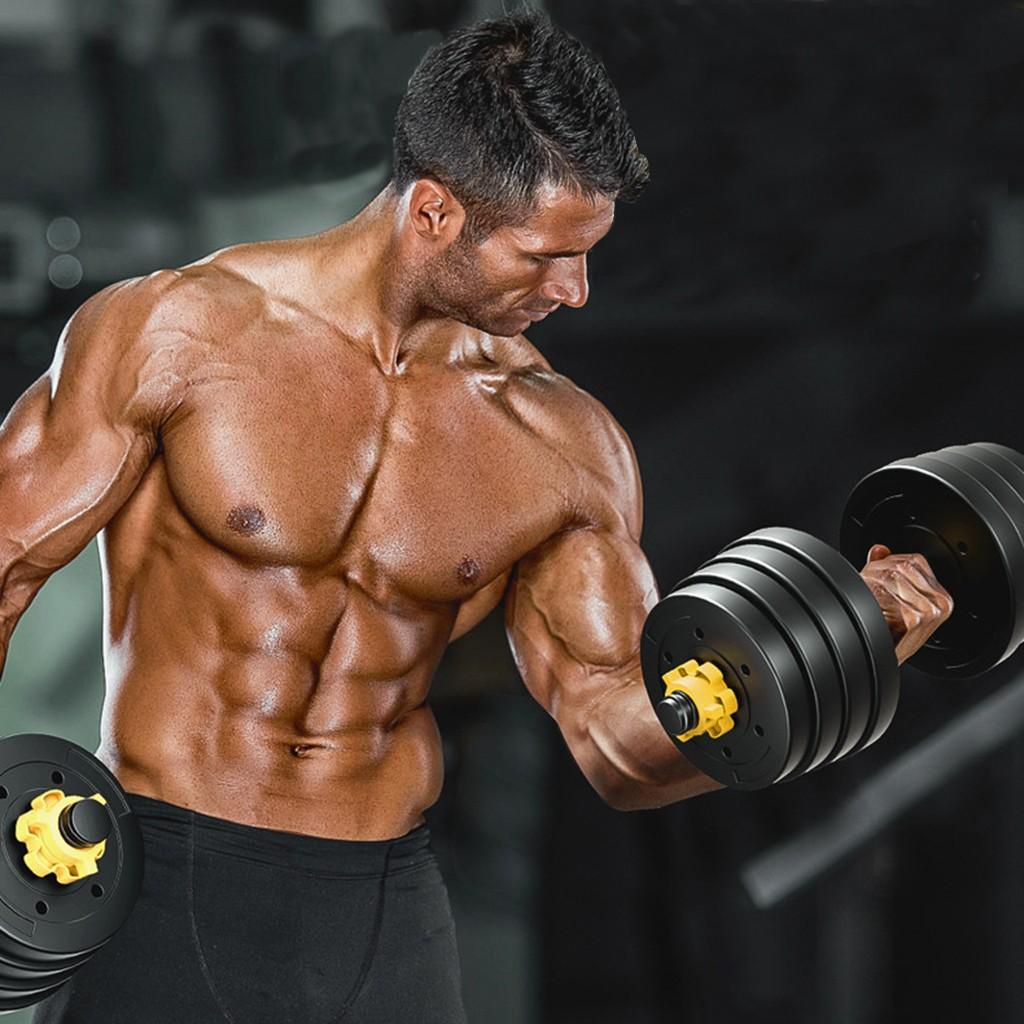 {Baby}Adjustable Weights Dumbbells Set, Weights Set With Connecting Rod 30KG