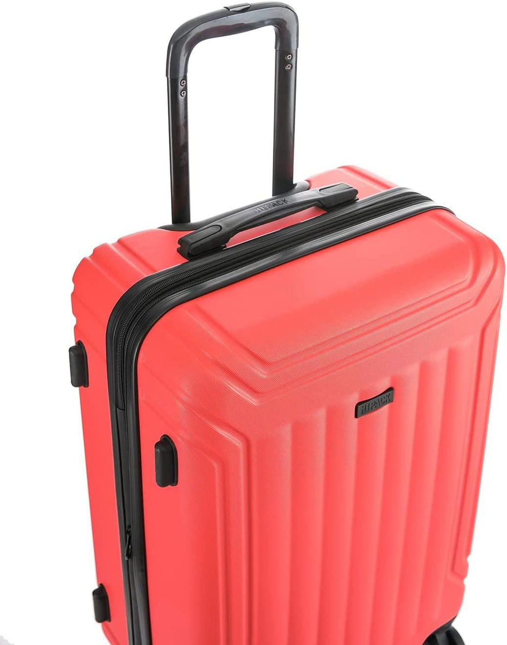 Rover Suitcases Hardside Luggage with Spinner Wheels, Red, 3-Piece Set (20/24/28)