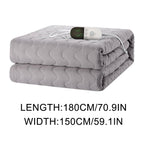 Outdoor Blanket Electric Throw Blanket Heated Mattress Pad Single Control Easy Set And Fast Heating Technology Detachable Electric Heating Bed Toppers