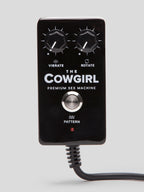 The Cowgirl Premium Remote and App Controlled Riding Sex Machine, Black
