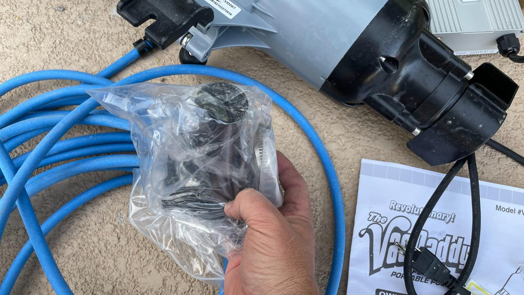 vacdaddy vac daddy powerful portable swimming pool vacuum plus vac to waste