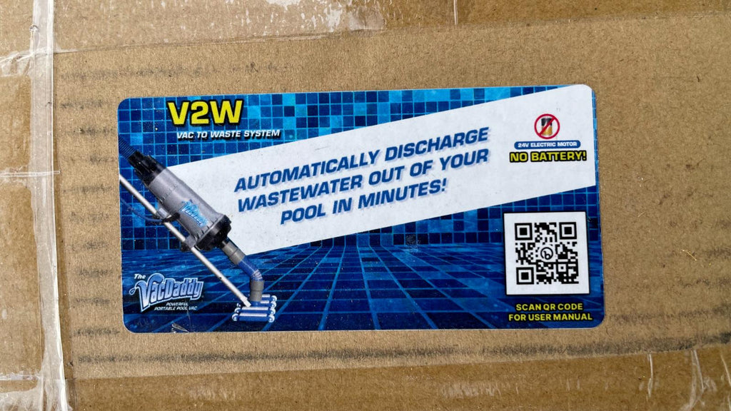 vacdaddy vac daddy powerful portable swimming pool vacuum plus vac to waste