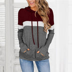 Women's V-Neck Button Causal Long Sleeve Tops Henley Blouse Loose T Shirt