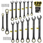 TRUE MECHANIC 312-Piece Mechanics Tool Set and Socket Set, Professional, SAE/Metric