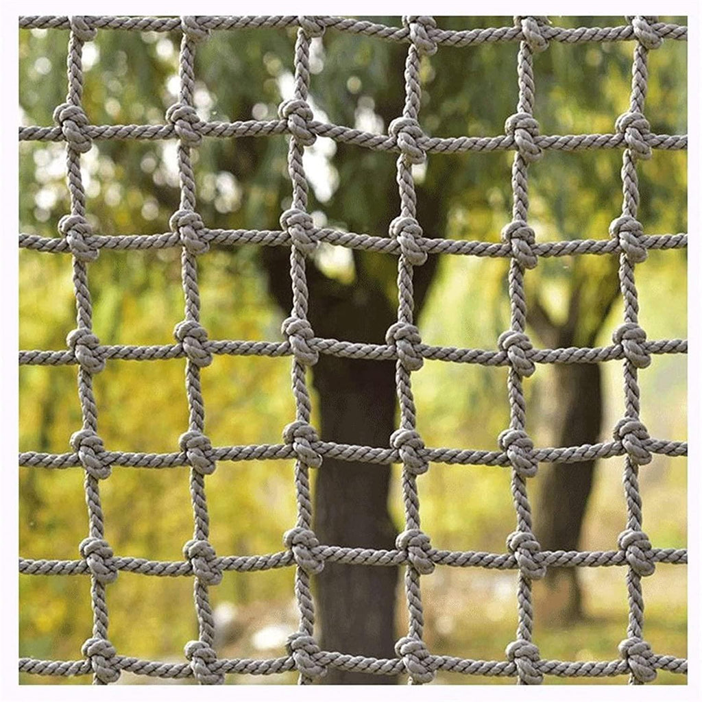 Children Protective Netting Child Safety Stair Protection Net, Balcony Railing Garden Fence Climbing Anti-Fall Fence Net Nylon Rope Braided Net Cover(Color:12mm/12cm,Size:1x2m) Stairs Safety +++