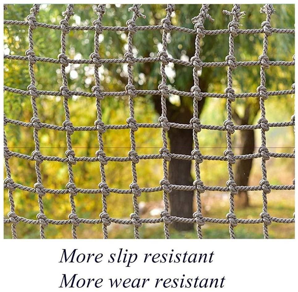 Children Protective Netting Child Safety Stair Protection Net, Balcony Railing Garden Fence Climbing Anti-Fall Fence Net Nylon Rope Braided Net Cover(Color:12mm/12cm,Size:1x2m) Stairs Safety +++