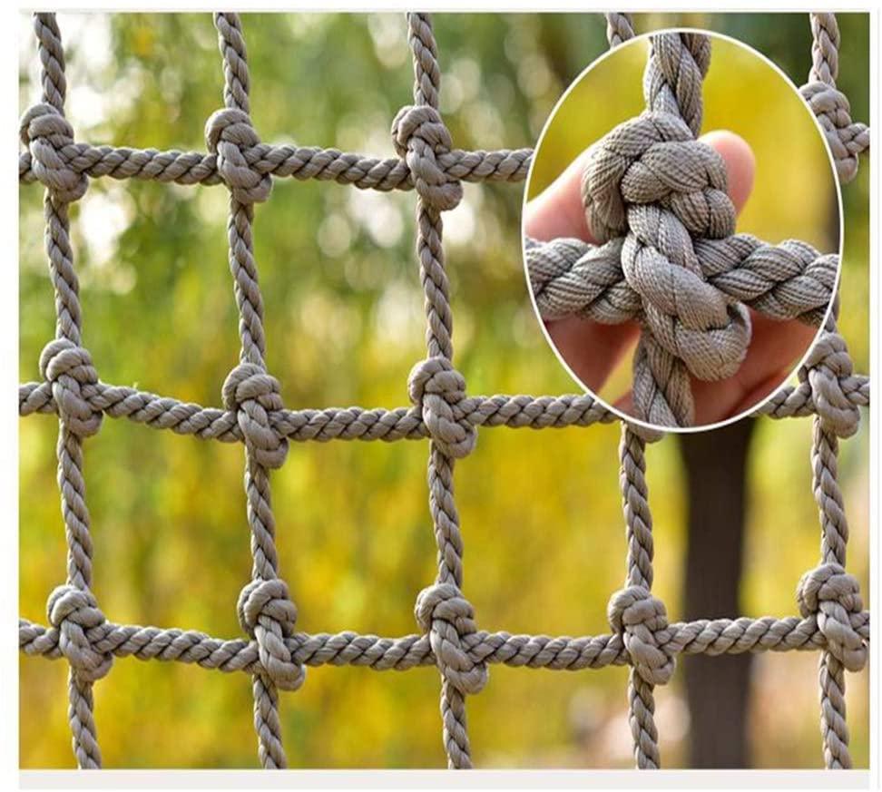 Children Protective Netting Child Safety Stair Protection Net, Balcony Railing Garden Fence Climbing Anti-Fall Fence Net Nylon Rope Braided Net Cover(Color:12mm/12cm,Size:1x2m) Stairs Safety +++