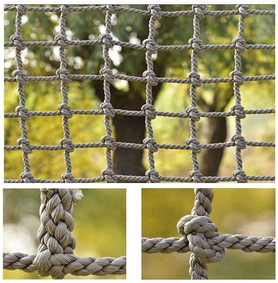 Children Protective Netting Child Safety Stair Protection Net, Balcony Railing Garden Fence Climbing Anti-Fall Fence Net Nylon Rope Braided Net Cover(Color:12mm/12cm,Size:1x2m) Stairs Safety +++
