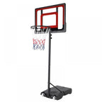 Clearance Sale! In-Ground Basketball System with Adjustable-Height Tempered Glass Backboard and Pro-Style Breakaway Rim
