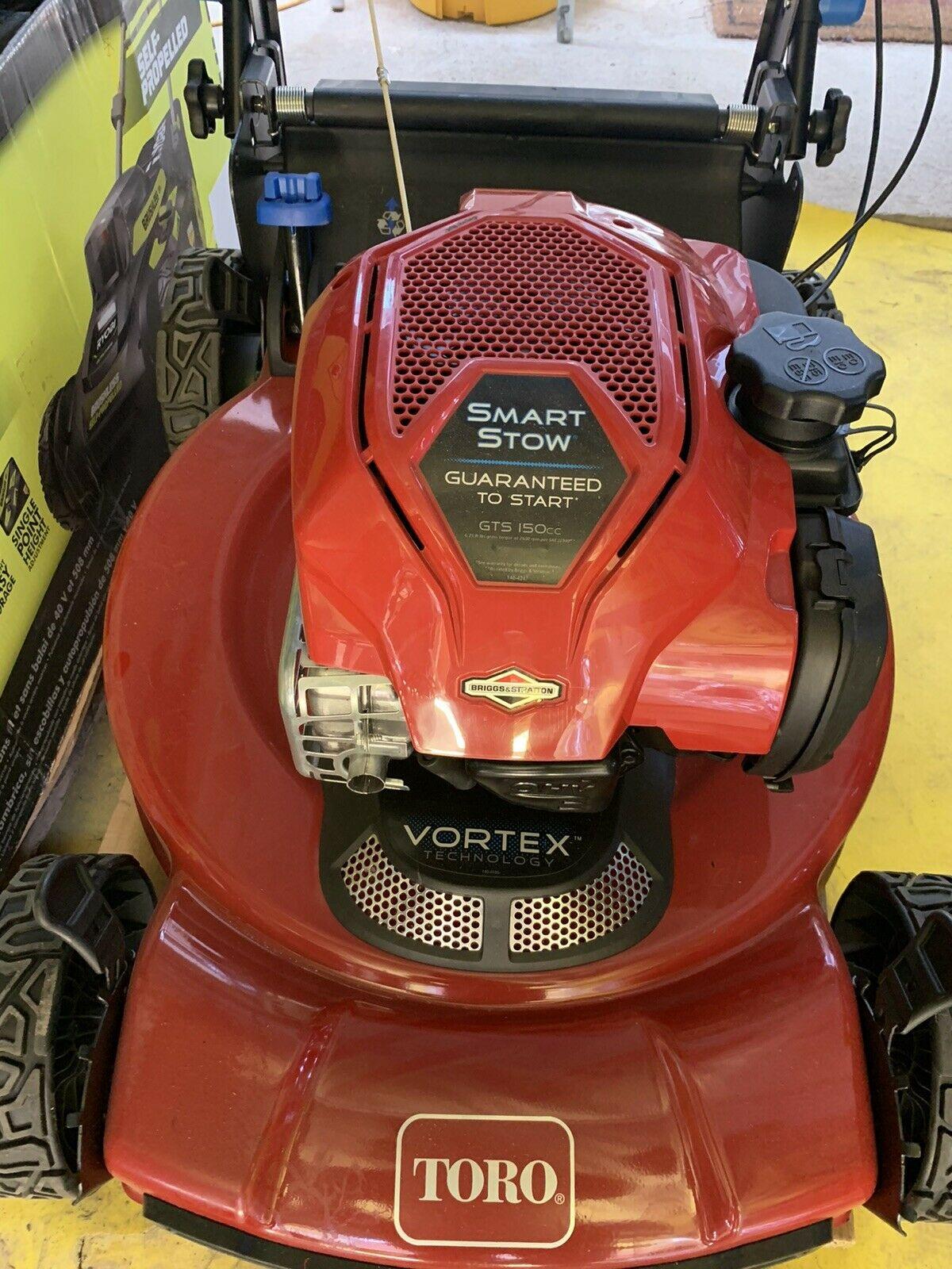 SMARTSTOW 21465 22" 150 cc Gas Self-Propelled Lawn Mower Recycler