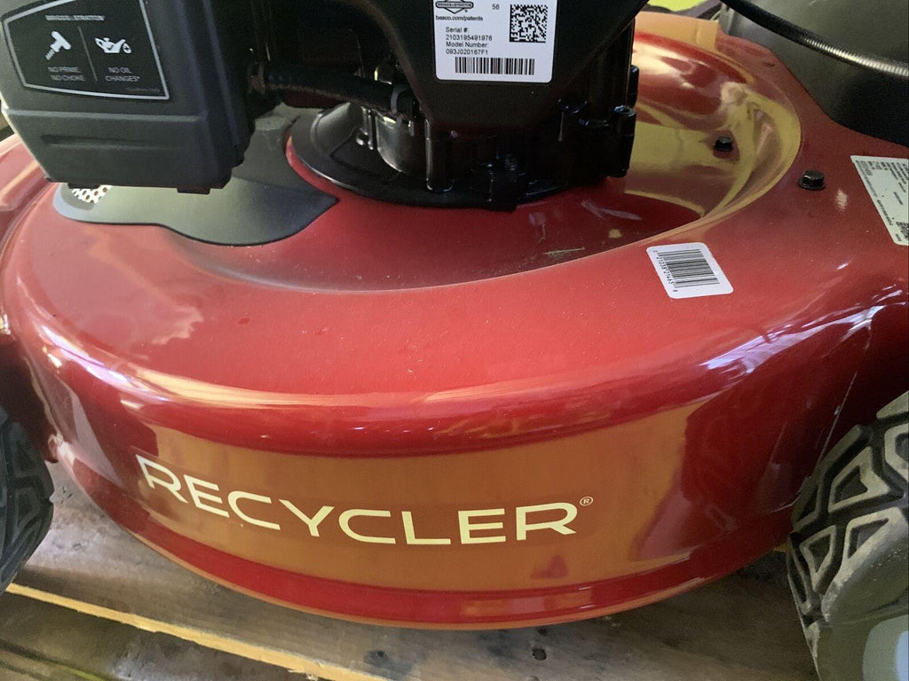 SMARTSTOW 21465 22" 150 cc Gas Self-Propelled Lawn Mower Recycler