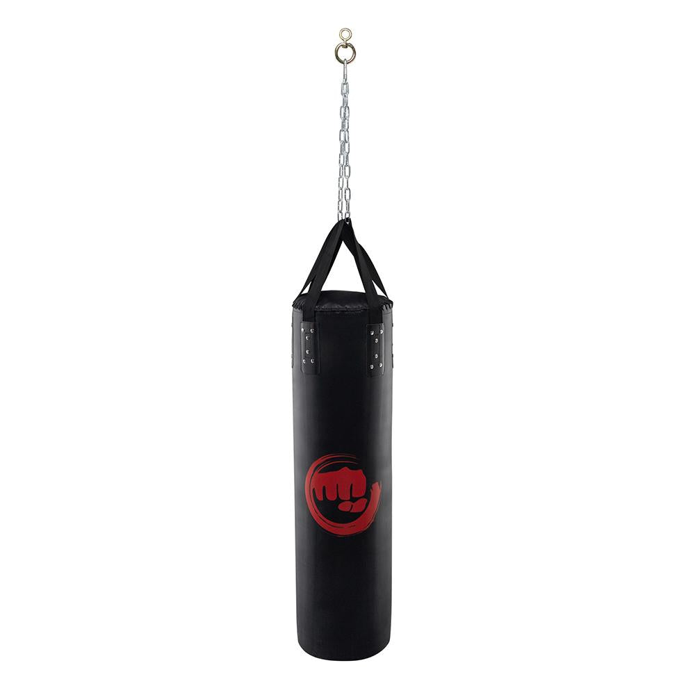 Punching Bag Filled Set , 47 x 14 inches Boxing Hanging Heavy Bag for Kickboxing Fitness Training Muay Thai MMA, Martial Arts, Home Gym