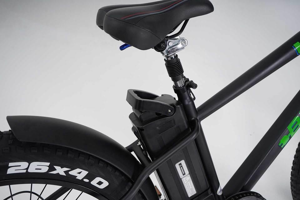 BES Wild Electric Bicycle - Blue 26 In. Affordable E-Bike
