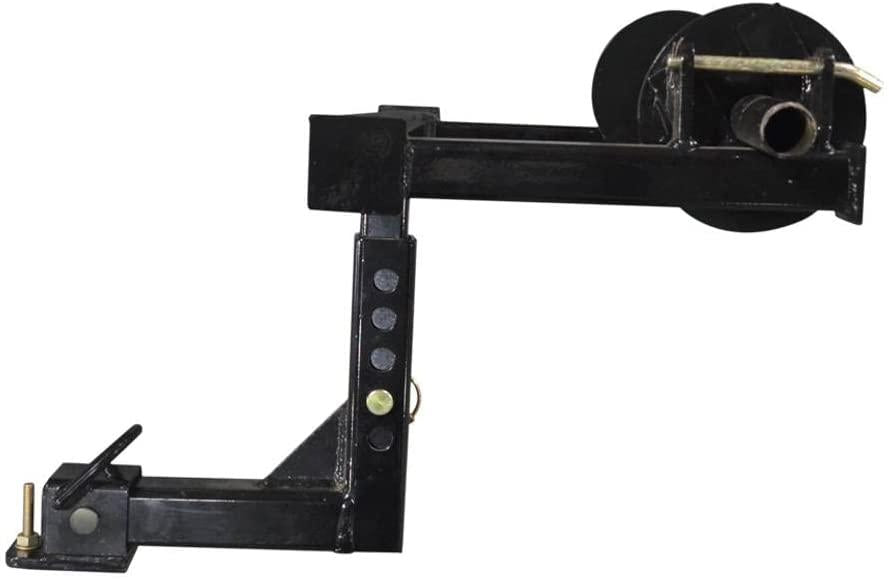 titan distributors inc. barbed wire unroller bolt on atv or 2" receiver hitch compatible and for fencing