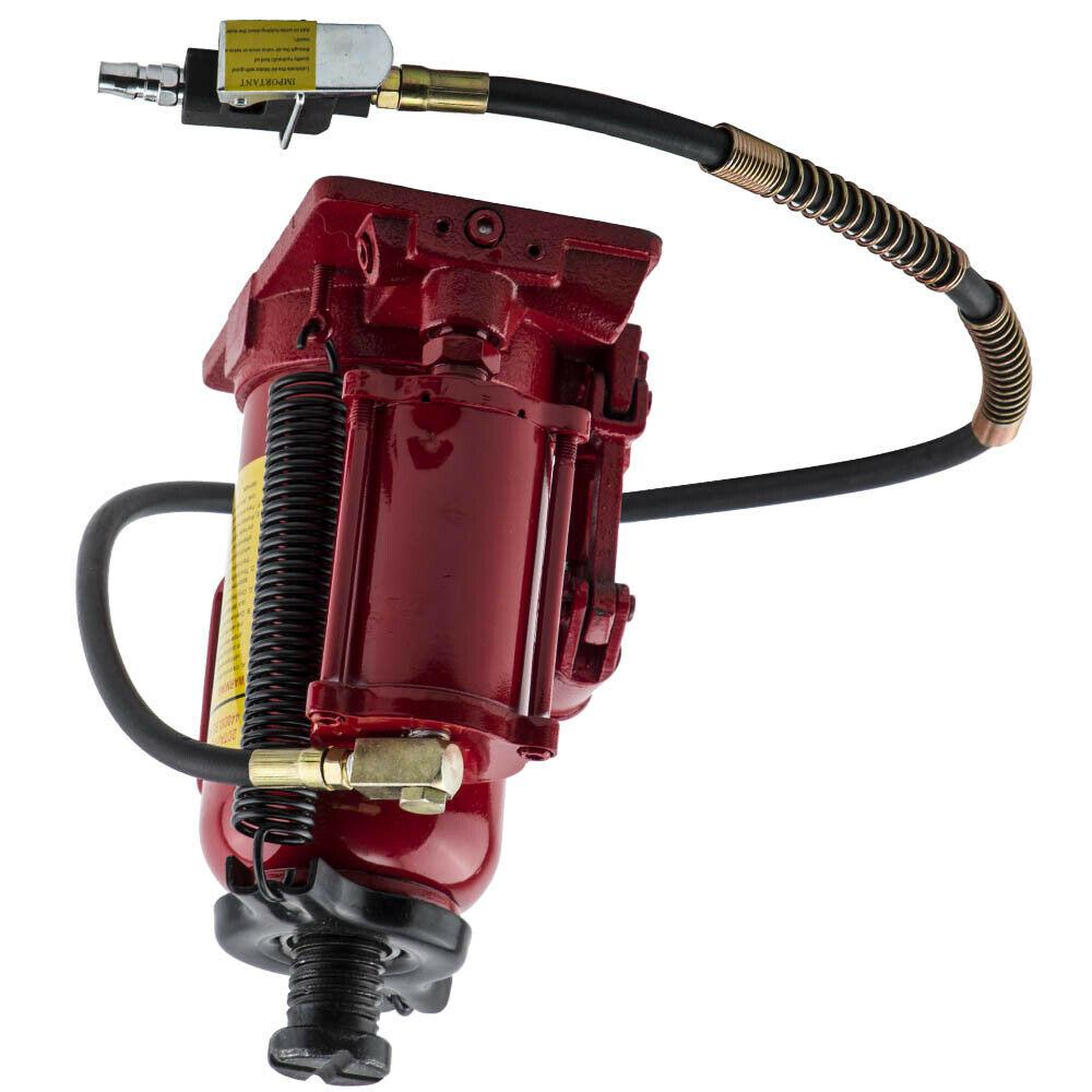 20 Ton Air Manual Pneumatic Hydraulic Low Profile Bottle Jack Auto Repair Tool
