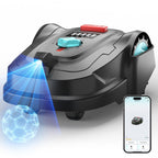 2026 M800Plus Robot Lawn Mower, GPS &amp; 3D Vision, with 32.8 ft Magnetic Stripe, Obstacle Avoidance, Auto-Charging, APP Control, Bow-Shaped Mowing for Lawns up to 8611 sq.ft (Jet Black)