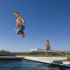 s.r. smith 66-209-266s24 fibre-dive diving board with clear tread 6-feet gray