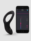 Lovense Diamo App Controlled Rechargeable Cock Ring, Black