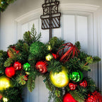 30 in. Artificial Pre-Lit LED Festive Holiday Wreath