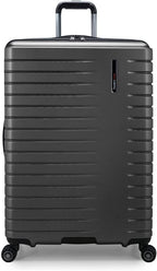 Archer Polycarbonate Hardside Spinner Luggage Set, Grey, Checked 29-Inch