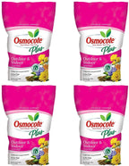 osmocote smart release plant food plus outdoor &amp; indoor, plant fertilizer, 8 lbs. (4-pack)
