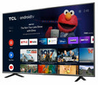 tcl 50" 4k ultra hd hdr led android smart tv *50s434