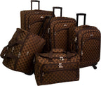 Luggage Madrid 5 Piece Spinner Set, Brown, One Size