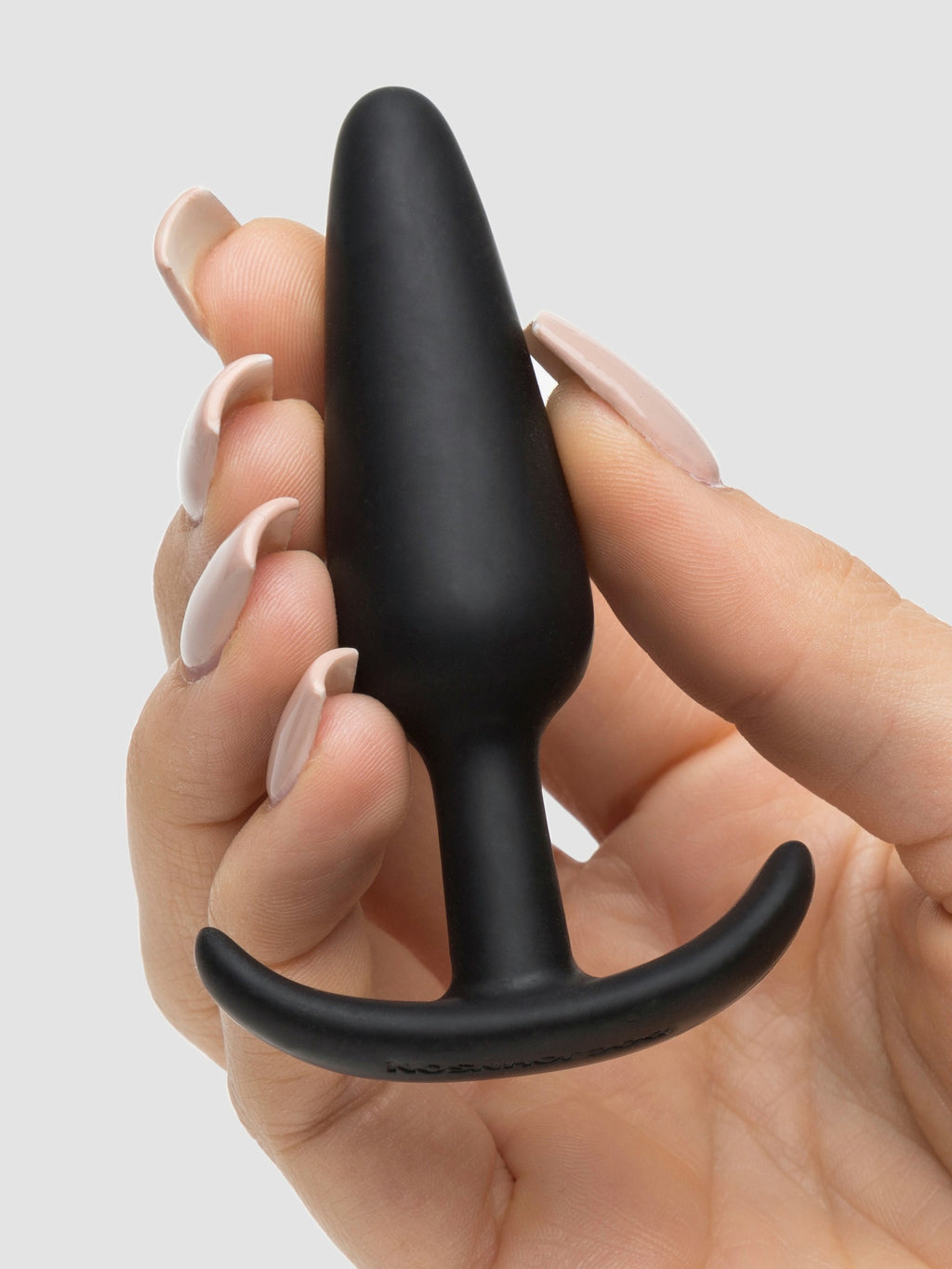 Doc Johnson Mood Naughty Small Silicone Butt Plug, Black